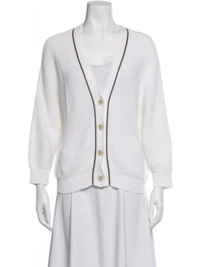 Pre-owned Brunello Cucinelli Jacket In White