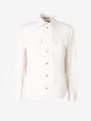 Brunello Cucinelli Men Shirt-style Outerwear Unlined In Water-repellent Microfibre With Heat Tapes