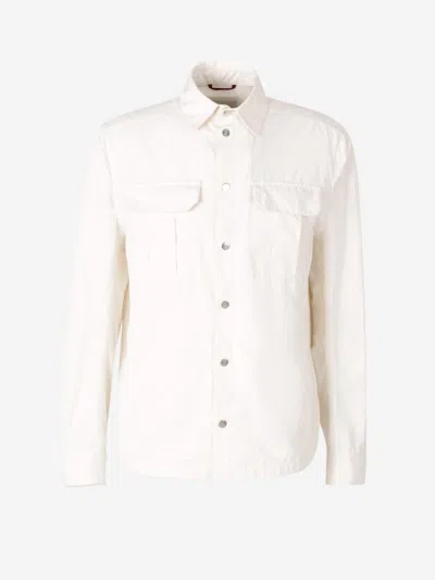 BRUNELLO CUCINELLI BRUNELLO CUCINELLI JACKET WITH HEAT-SEALED POCKETS