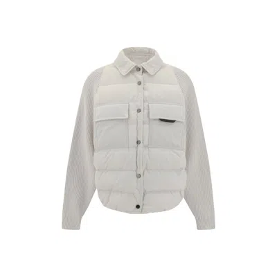 Brunello Cucinelli Jacket With Iconic Jewelry Details
