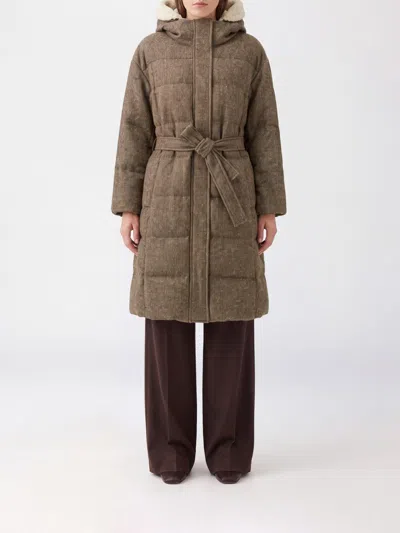 Brunello Cucinelli Jacket Woman Color Beige In Brown