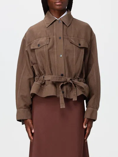 Brunello Cucinelli Jacket Woman Color Brown