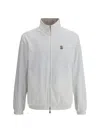 Brunello Cucinelli Reversible Waterproof Jacket In White