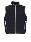 Brunello Cucinelli Men Sleeveless Nylon Down Jacket With Logo And Removable Hood