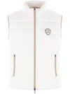 Brunello Cucinelli Quilted High Collar Sleeveless Jacket