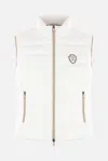 Brunello Cucinelli Quilted High Collar Sleeveless Jacket
