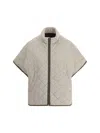 Brunello Cucinelli Quilted Corduroy Jacket Wide Sleeves In Neutral