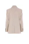 Brunello Cucinelli Jacket In Neutral