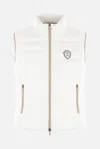 Brunello Cucinelli Sleeveless Puffcoat In White