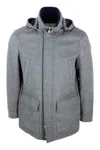 Brunello Cucinelli Jackets In Gray