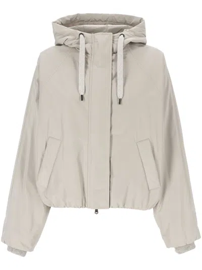 Brunello Cucinelli Jackets In Grey