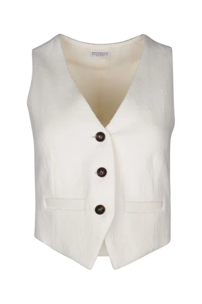 Brunello Cucinelli Jackets And Vests In C001