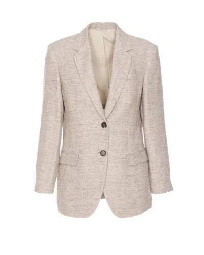 Brunello Cucinelli Jackets In Brown