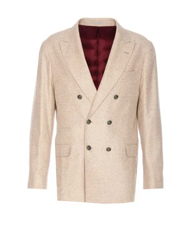 Brunello Cucinelli Jackets In Beige