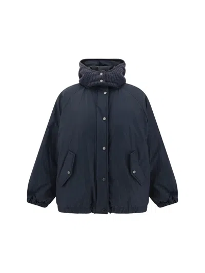 Brunello Cucinelli Jackets In Blue