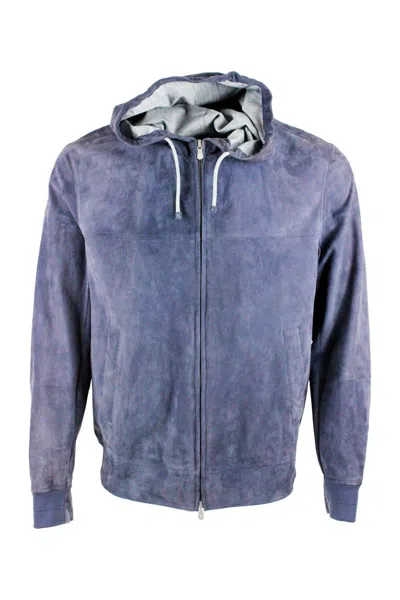 Brunello Cucinelli Jackets In Blue