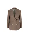 Brunello Cucinelli Jackets In Brown
