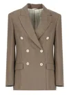 Brunello Cucinelli Jackets In Brown