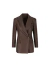 Brunello Cucinelli Jackets In Brown