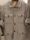 Brunello Cucinelli Long-sleeved Casual Jacket In Brown
