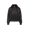 Brunello Cucinelli Shearling Collar Leather Jacket Women
