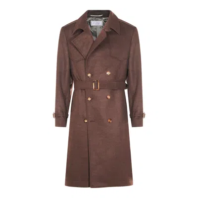 Brunello Cucinelli Jackets Brown In Multi
