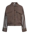 Brunello Cucinelli Jackets In Brown