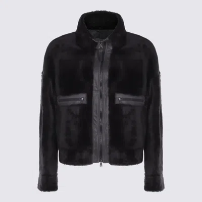 BRUNELLO CUCINELLI JACKETS CHARCOAL