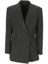 Brunello Cucinelli Blazer In Grey