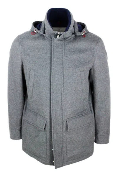 Brunello Cucinelli Jackets In Gray