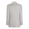 Brunello Cucinelli Jackets Madre Perla In Gray