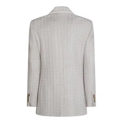Brunello Cucinelli Jackets Madre Perla In Gray