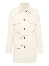 Brunello Cucinelli Stretch-twill Safari Jacket In White