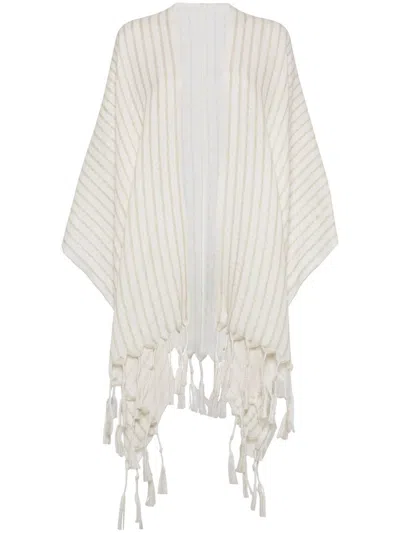 BRUNELLO CUCINELLI BRUNELLO CUCINELLI JACKETS WHITE