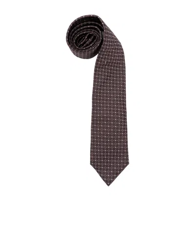 BRUNELLO CUCINELLI GEOMETRIC-PATTERN TIE