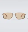 Brunello Cucinelli Eckige Sonnenbrille Jarama