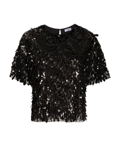 Brunello Cucinelli Jazz Droplet Embellished T-shirt In Black