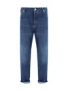 Brunello Cucinelli Rolled Cuff Denim Jeans
