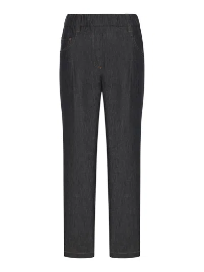 Brunello Cucinelli Jeans In Lavado Medio