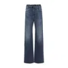 Brunello Cucinelli Wide-leg High-waist Jeans In Soft Denim Blend