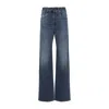 Brunello Cucinelli Wide-leg High-waist Jeans In Soft Denim Blend
