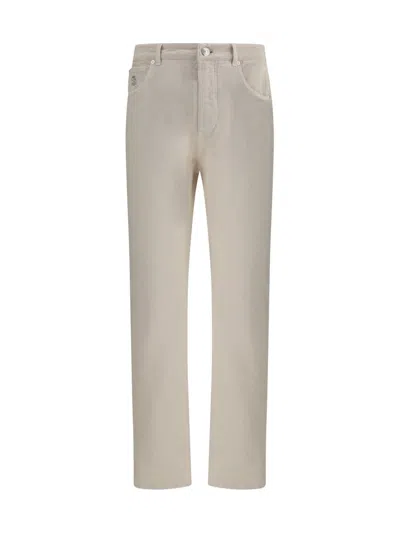 Brunello Cucinelli Jeans In Neutral