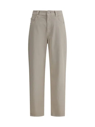 Brunello Cucinelli Jeans In Gray