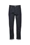 Brunello Cucinelli Men Iconic Fit Denim Cotton Jeans In Blue