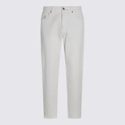 Brunello Cucinelli Jeans In White