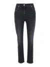 Brunello Cucinelli Black Stretch Denim Skinny Jeans In Black