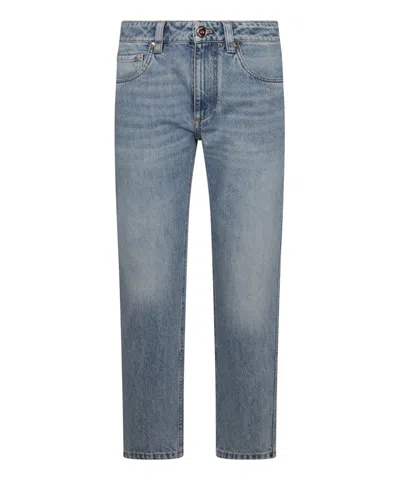 Brunello Cucinelli Jeans In Blue