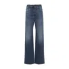 Brunello Cucinelli Wide-leg High-waist Jeans In Soft Denim Blend