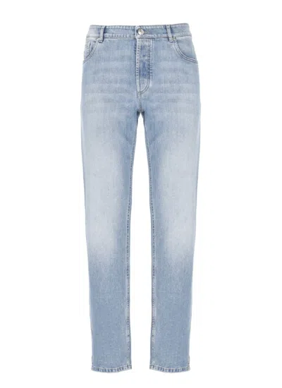 Brunello Cucinelli Jeans In Blue