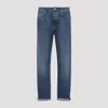Brunello Cucinelli Belt Loop Jeans In Blue